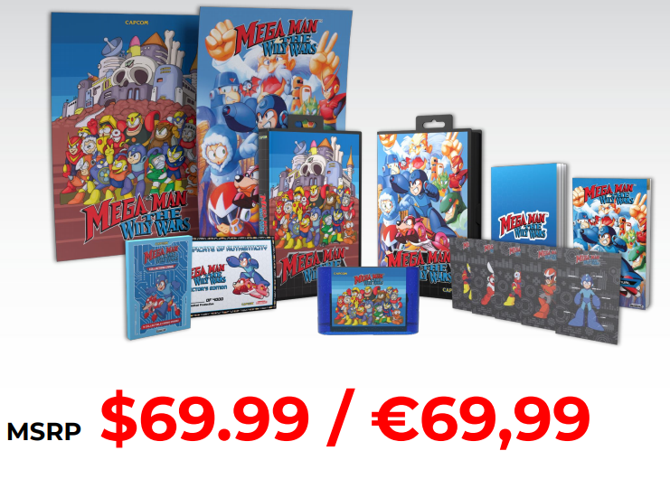 Mega Man: The Wily Wars Releasing As A Physical Genesis Cartridge