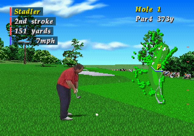 sega saturn golf games