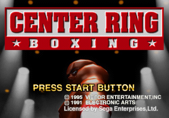 center ring boxing sega saturn